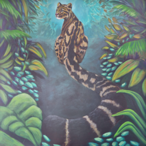 Clouded Leopard Print