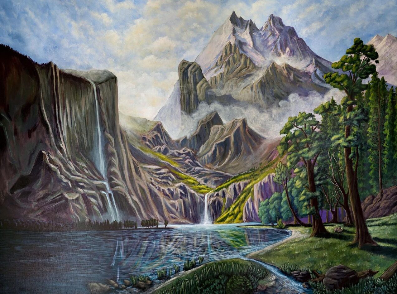 Sierra Nevada Valley Print