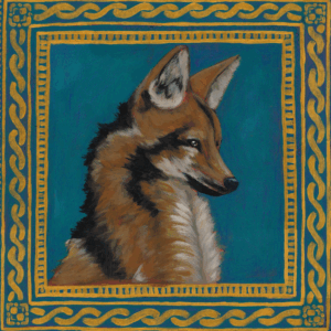 Maned Wolf Print