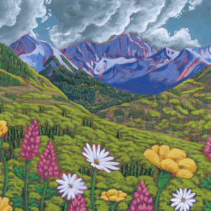 Wildflower Summit Print